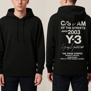 Y-3 adidas yohji yamamoto pour homme hoodie